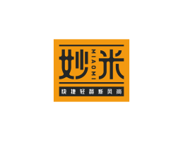 龙胜妙米自选快餐中山餐饮商标设计_长沙餐饮品牌推广_澳门主题餐厅设计