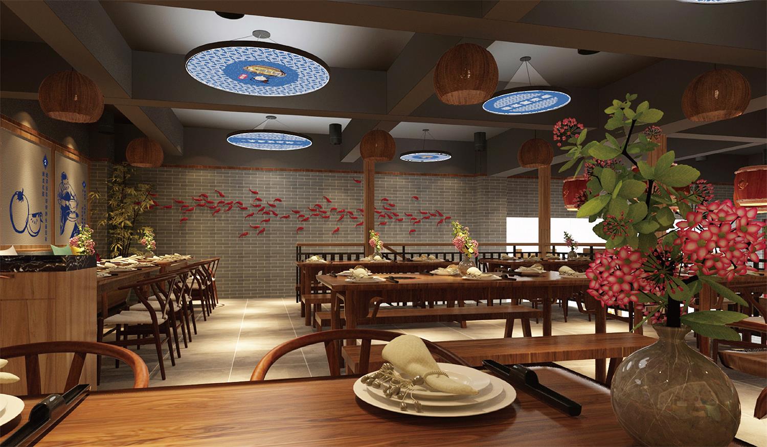 龙胜如何让中餐厅的餐饮空间设计，蕴含中国传统文化底蕴？